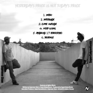 YESTERDAY’S PRICE IS NOT TODAY’S PRICE TRACKLIST & CREDITS